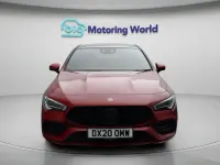 Used Mercedes CLA200 AMG line 163 HP (119 kW) 2020 Red Coupe
