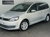 Used VW Touran SE 105 HP (77 kW) 2012 Silver MPV