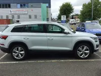 Used Skoda Kodiaq SE L 140 HP (102 kW) 2022 Moon white metallic SUV