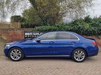 Used Mercedes C200 184 HP (135 kW) 2017 Blue Sedan