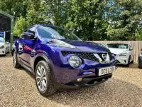 Used Nissan Juke Tekna 110 HP (80 kW) 2016 Blue SUV