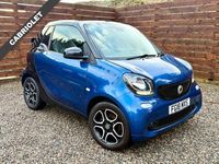 Used Smart ForTwo Cabrio Premium 71 HP (52 kW) 2018 Black Cabriolet