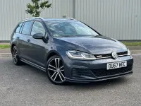 Used VW Golf VII GTD 184 HP (135 kW) 2017 Blue Estate