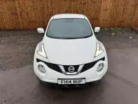 Used Nissan Juke Acenta Premium 110 HP (80 kW) 2014 White SUV