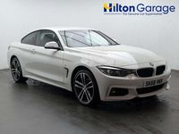 Used BMW 420 M Sport 190 HP (139 kW) 2018 White Coupe
