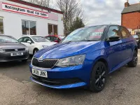 Used Skoda Fabia Colour Edition 2017 Blue Hatchback