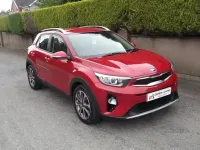 Used Kia Stonic 108 HP (79 kW) 2018 Red SUV