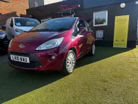 Used Ford Ka Zetec 69 HP (50 kW) 2010 Red Hatchback