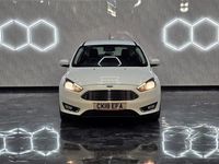 Used Ford Focus Titanium 125 HP (91 kW) 2018 White Hatchback