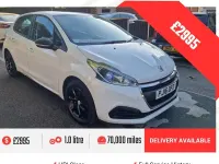 Used Peugeot 208 Active 68 HP (50 kW) 2016 White Hatchback