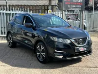 Used Nissan Qashqai N-Connecta 2019 Black SUV