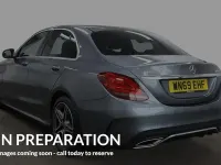 Used Mercedes C200 AMG line 184 HP (135 kW) 2019 Grey Sedan