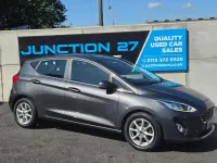 Used Ford Fiesta Zetec 100 HP (73 kW) 2018 Grey Hatchback