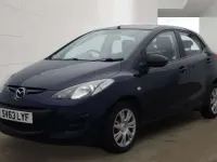 Used Mazda 2 84 HP (61 kW) 2013 Blue Hatchback