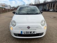 Used Fiat 500 Pop 85 HP (62 kW) 2011 White Hatchback