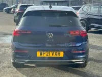 Used VW Golf VII GTE 204 HP (150 kW) 2021 Blue Hatchback