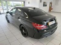 Used Mercedes CLA220 AMG line 177 HP (130 kW) 2016 Black Coupe
