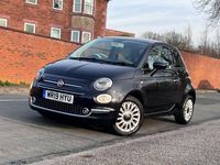 Used Fiat 500 Lounge 69 HP (50 kW) 2019 Black Hatchback