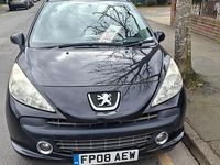 Used Peugeot 207 Sport 95 HP (69 kW) 2008 Black Hatchback