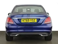 Used Mercedes C200 Premium 2020 Blue Sedan