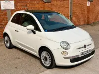 Used Fiat 500 Lounge 69 HP (50 kW) 2012 White Hatchback