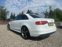 Used Audi A4 Black Edition 177 HP (130 kW) 2015 White Sedan