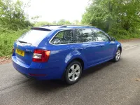 Used Skoda Octavia SE Technology 115 HP (84 kW) 2019 Blue Estate