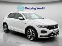 Used VW T-Roc R-line 150 HP (110 kW) 2020 White SUV