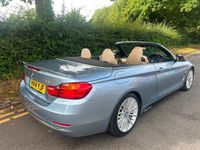 Used BMW 428 Luxury Line 2014 Blue Cabriolet