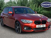 Used BMW 118 M Sport 136 HP (100 kW) 2019 Orange Hatchback