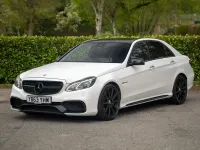 Used Mercedes E63 AMG 550 HP (404 kW) 2014 White Sedan
