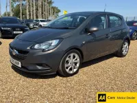 Used Vauxhall Corsa Excite 90 HP (66 kW) 2015 Grey Hatchback