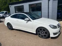 Used Mercedes C220 AMG 167 HP (122 kW) 2013 White Coupe