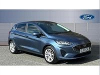 Used Ford Fiesta Titanium 100 HP (73 kW) 2023 Blue Hatchback