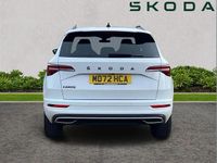 Used Skoda Karoq SportLine 147 HP (108 kW) 2023 Moon white metallic SUV