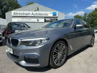 Used BMW 530 M Sport 2017 Blue Sedan