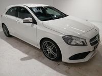 Used Mercedes A160 AMG line 102 HP (75 kW) 2018 White Hatchback