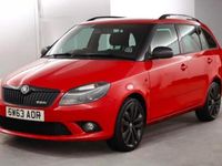 Begagnad Skoda Fabia vRS 180 HK (132 kW) 2013 Röd Kombi