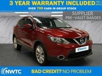 Used Nissan Qashqai Tekna 2015 Red SUV