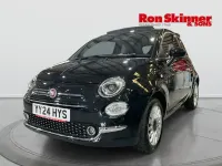 Used Fiat 500 2024 Black Cabriolet