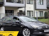 Used Vauxhall Astra Design Edition 2017 Black Estate