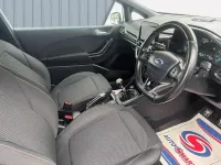 Used Ford Fiesta Titanium 2018 White Hatchback