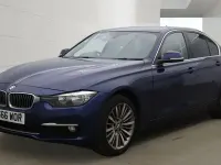 Used BMW 320 Luxury Line 187 HP (137 kW) 2016 Blue Sedan