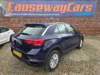 Used VW T-Roc S 115 HP (84 kW) 2019 Blue SUV