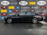 Used Mercedes C220 AMG line 170 HP (125 kW) 2017 Black Sedan