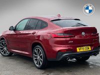 Used BMW X4 M Sport 190 HP (139 kW) 2019 Red SUV