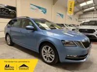 Used Skoda Octavia SE L 150 HP (110 kW) 2017 Blue Estate