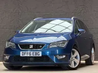 Usado Seat Leon FR Sport 150 HP (110 kW) 2016 Azul Carrinha