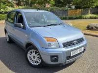 Used Ford Fusion Zetec 101 HP (74 kW) 2008 Blue Hatchback