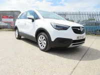 Used Vauxhall Crossland X Business Edition 130 HP (95 kW) 2020 White SUV